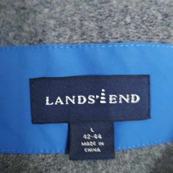 Lands' End Men's Blue Jacket - Picture 4 of 6